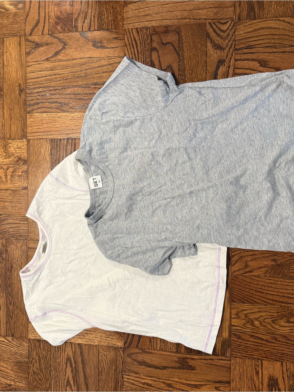 Set of two Women’s Cotton Tees by SET Active